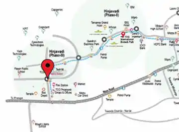 Godrej Hinjewadi location map, Hinjewadi